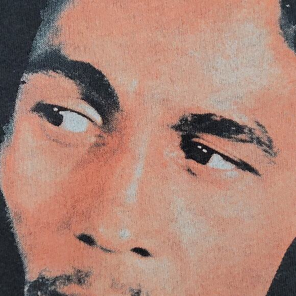 Bob-Marley Shirt Womens Small 17x25 Black - Picture 8 of 12